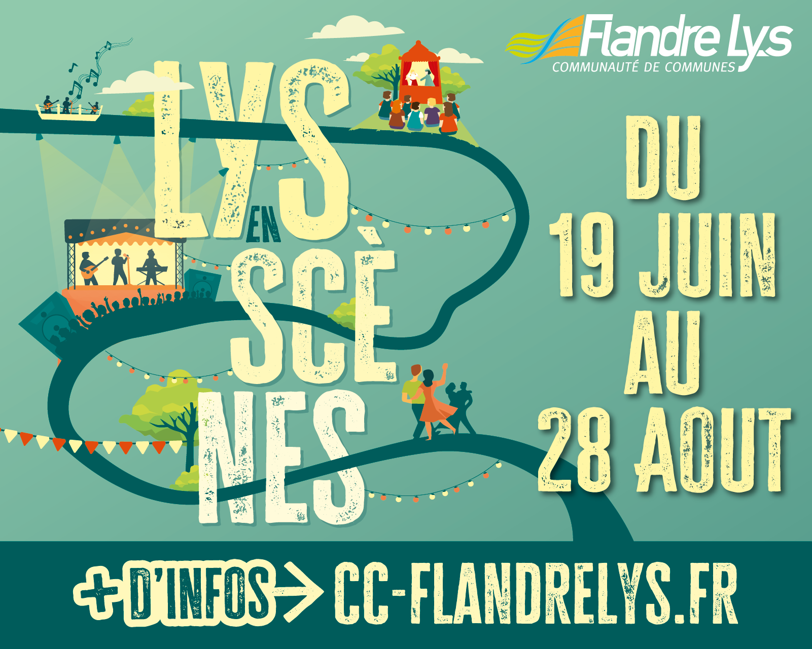Lys en scènes 2026 : du 19 juin au 28 août en Flandre Lys ! 